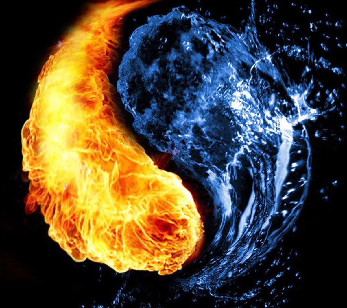 Стихия огня и воды