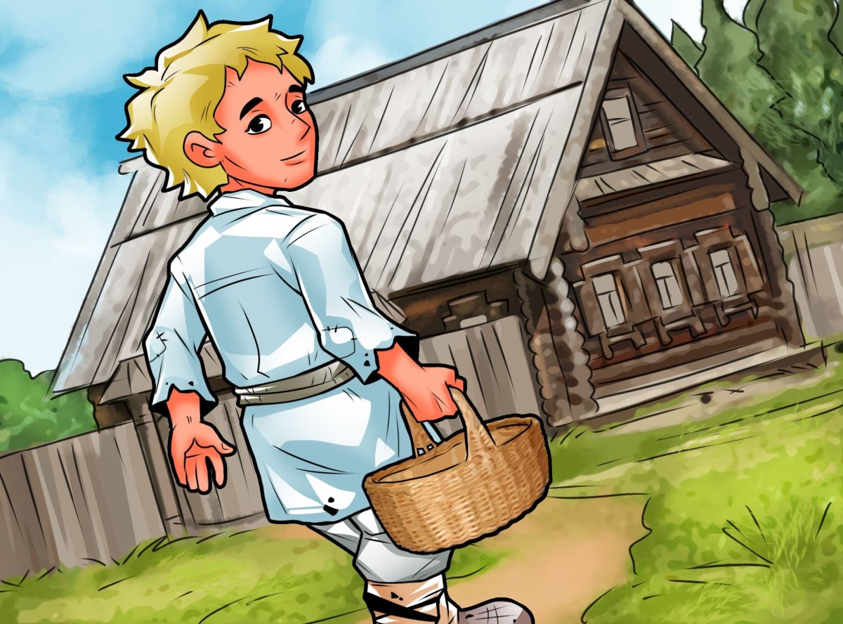 Емеля дурачок на печи