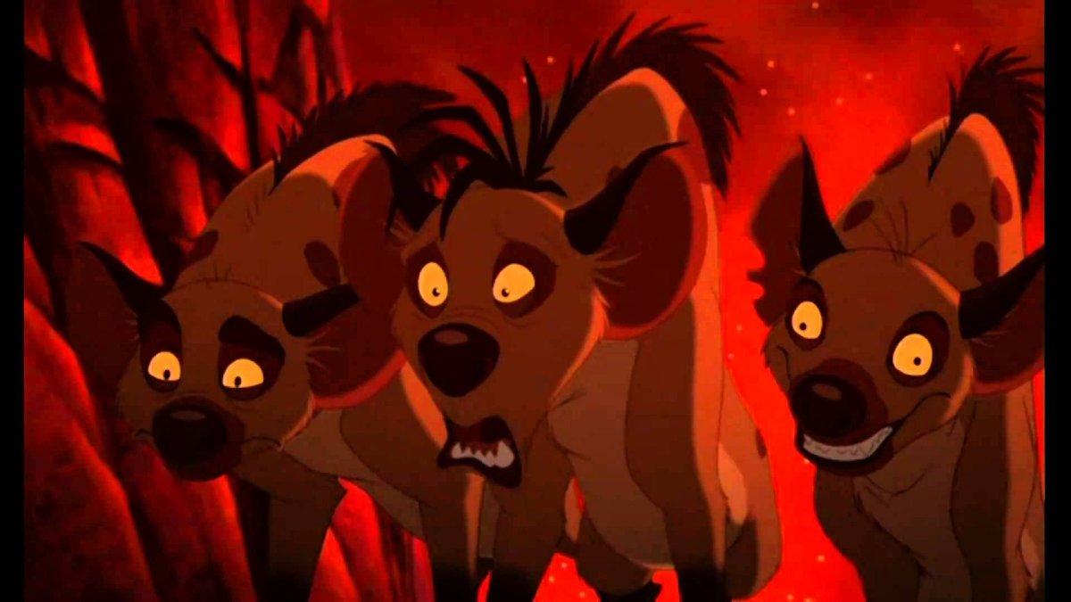 Король Лев Шензи Банзай и Эд