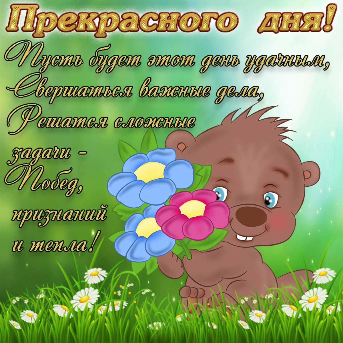 Доброе утро любимому