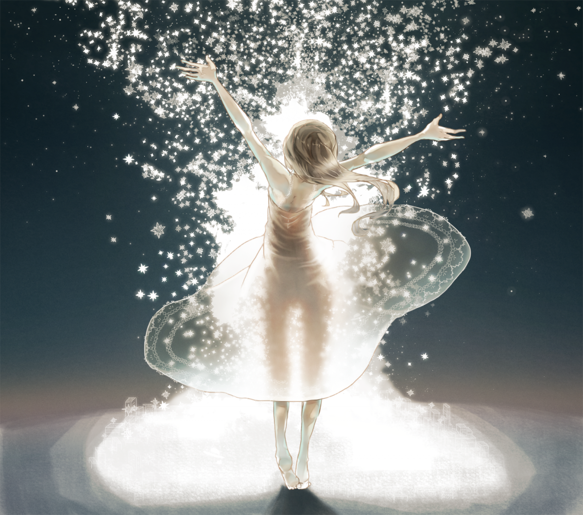 Сияющая женщина