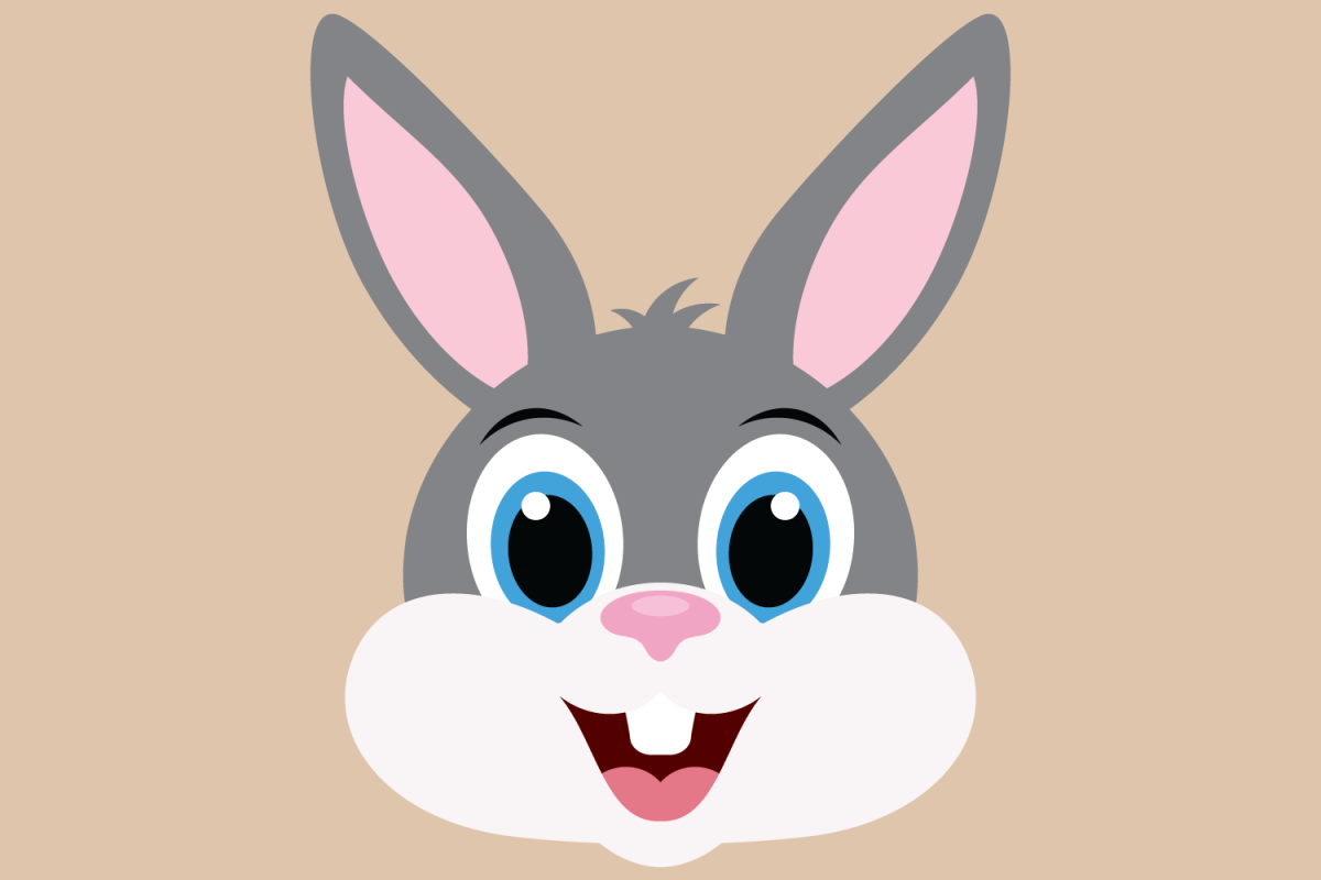 Маска зайца для детей