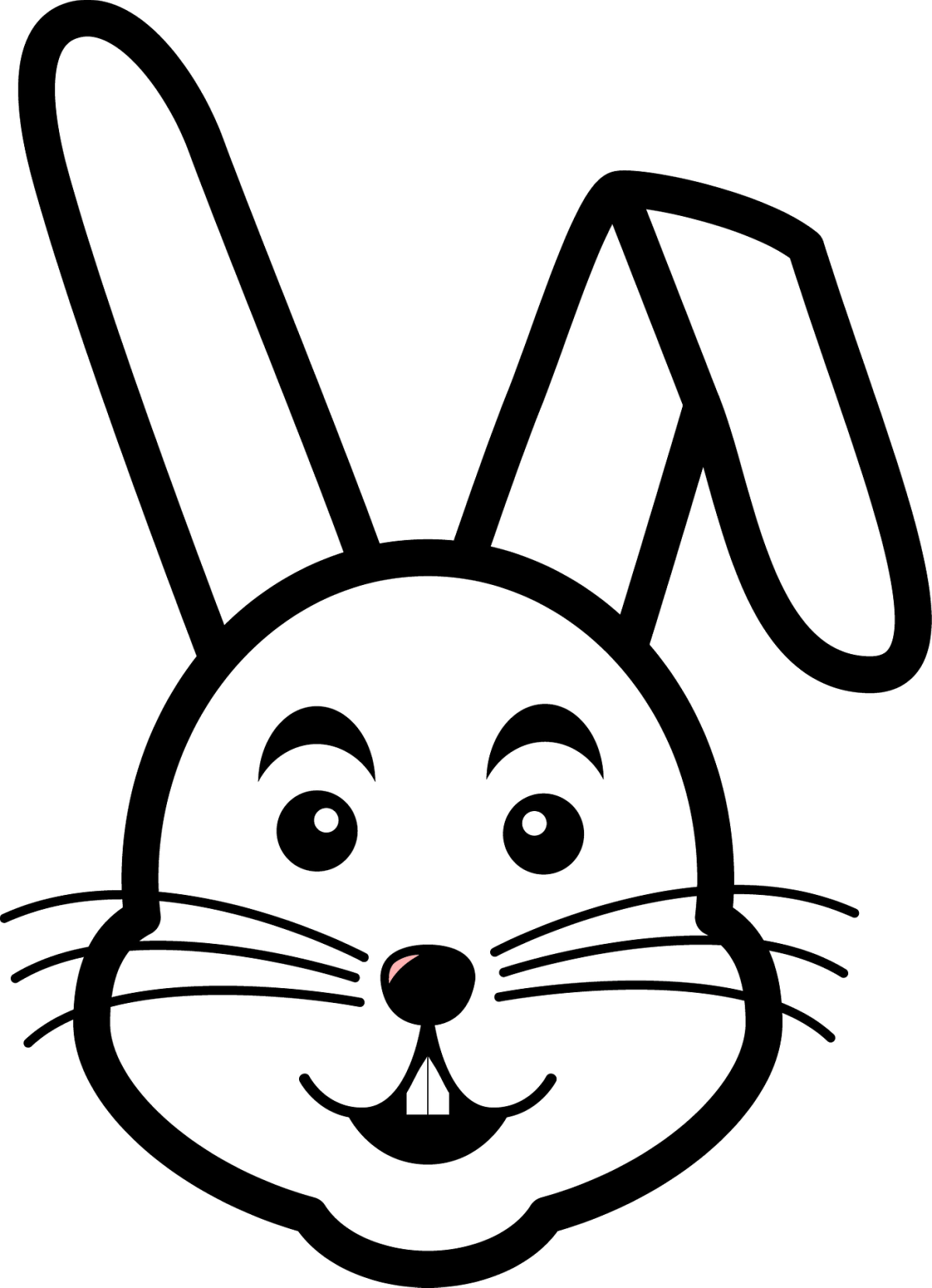 Маска зайчика на голову