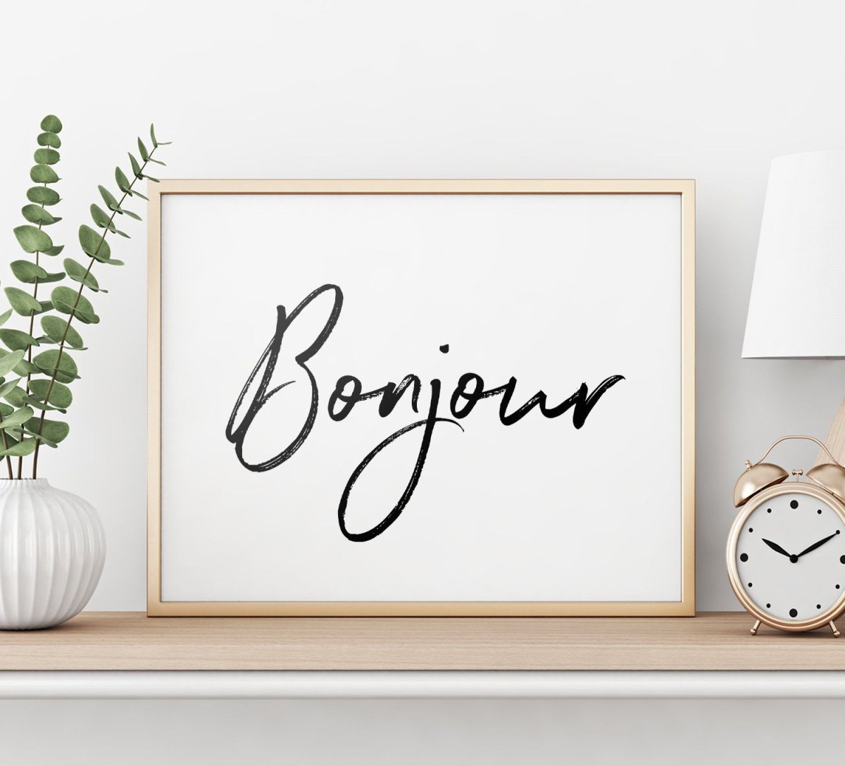 Постер Bonjour