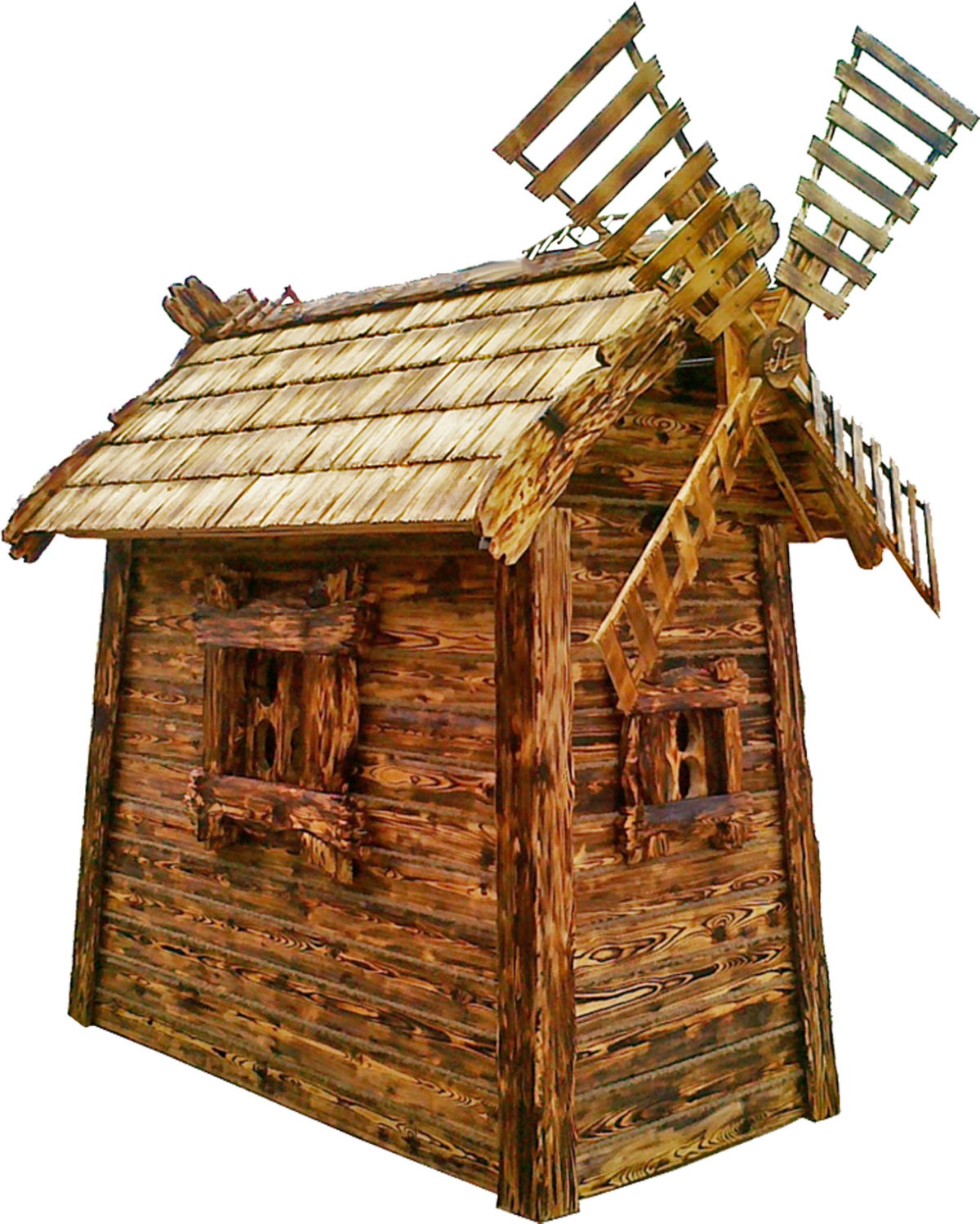 Изба без фона