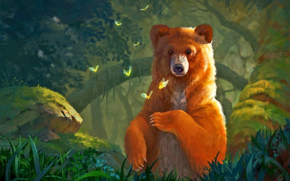 Медведь фэнтези