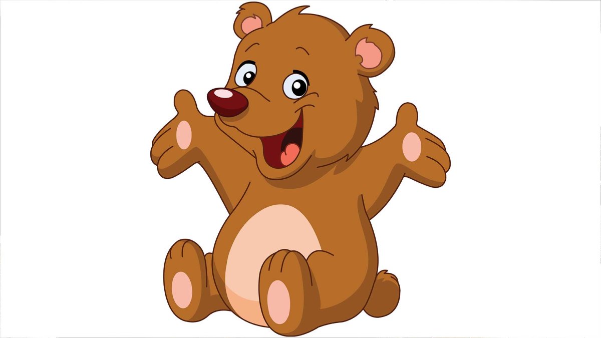 Мультипликационный мишка