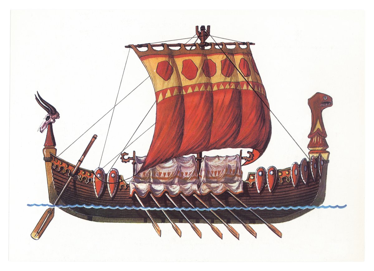 Ладья морская в древней Руси