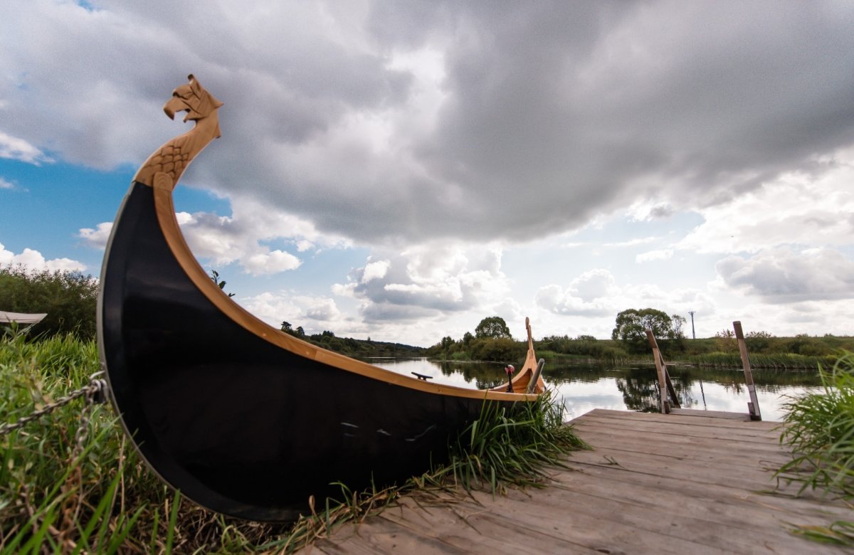 Ладья лодка Суздаль