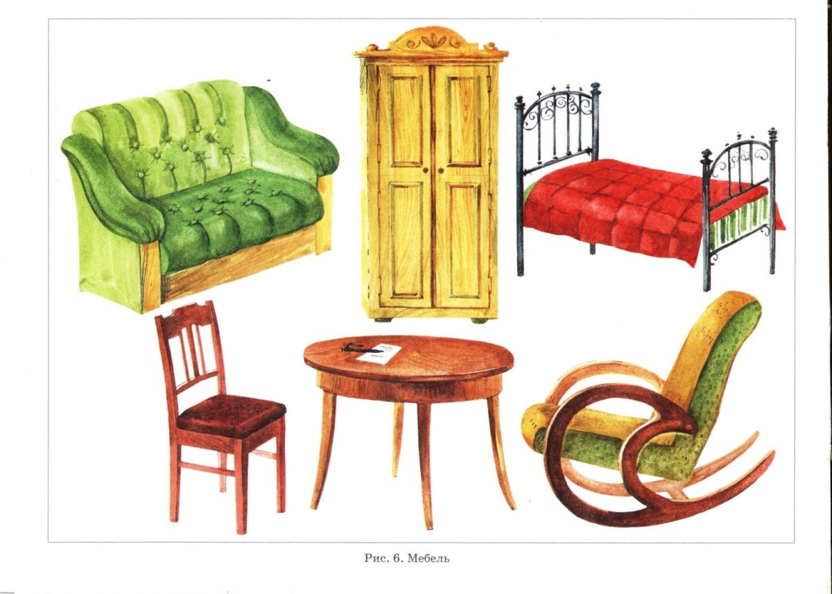 Тема мебель