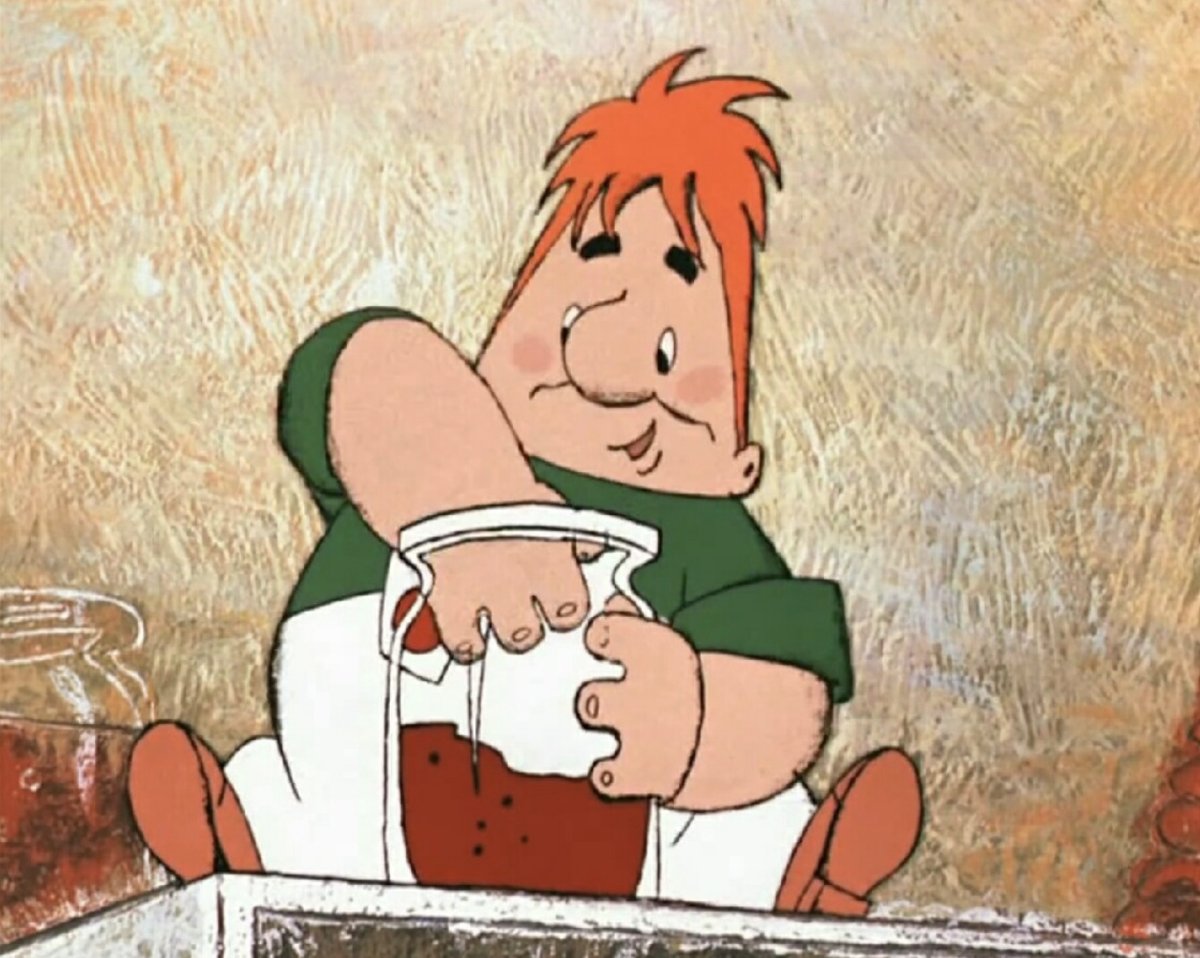 Карлсон персонаж с вареньем