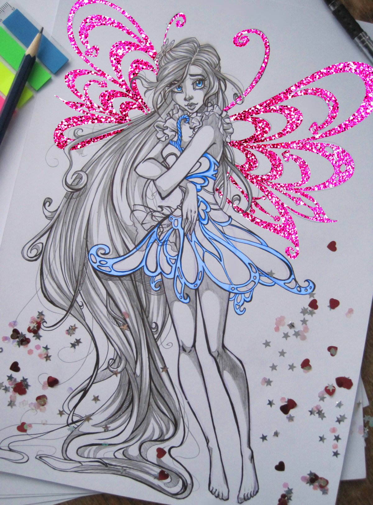 Винкс батерфликс Блум арт