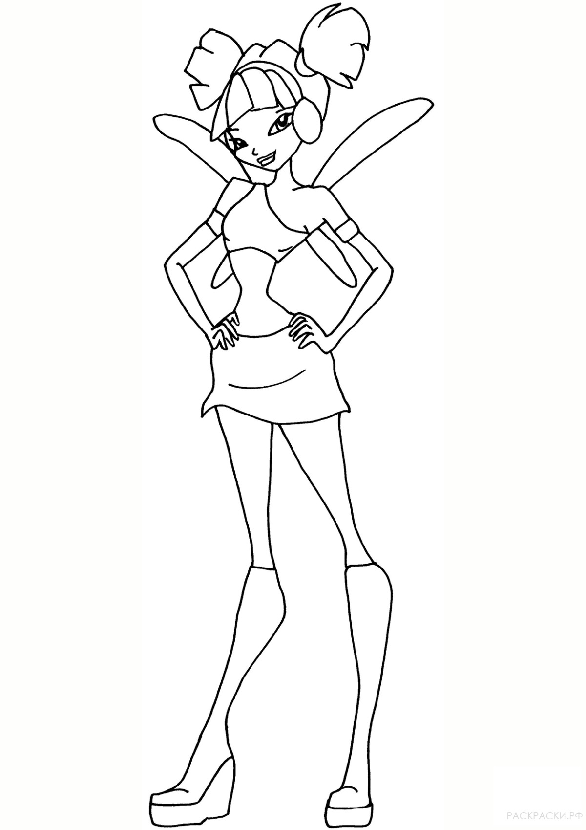 Рисунки для срисовки Винкс