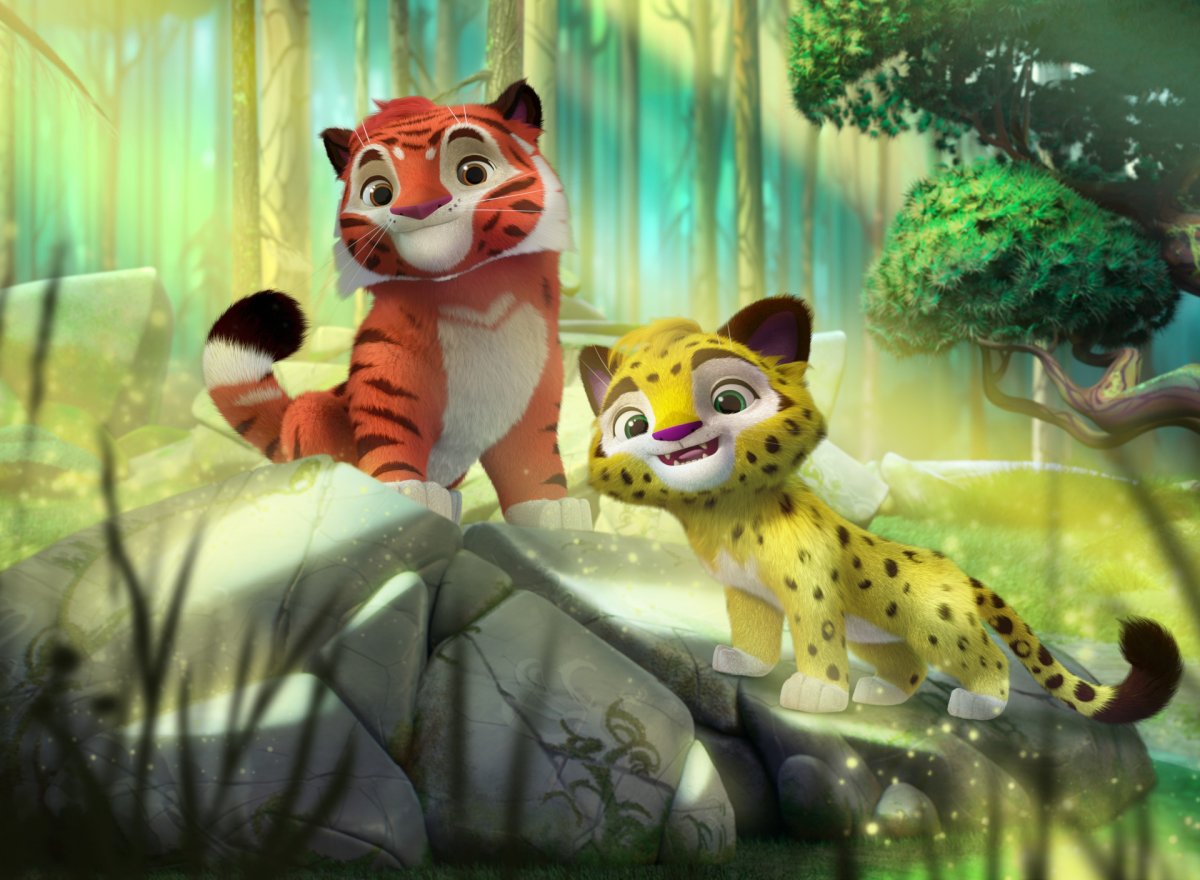 Куба тигр и Лео