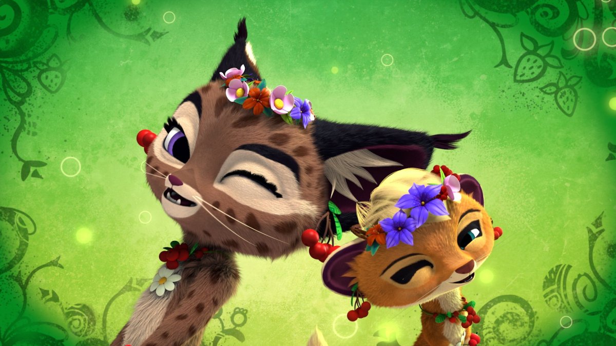 Раскраска Лео и Тиг Лео