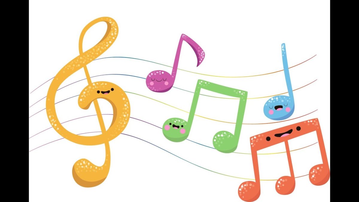 Музыкальные нотки мульт