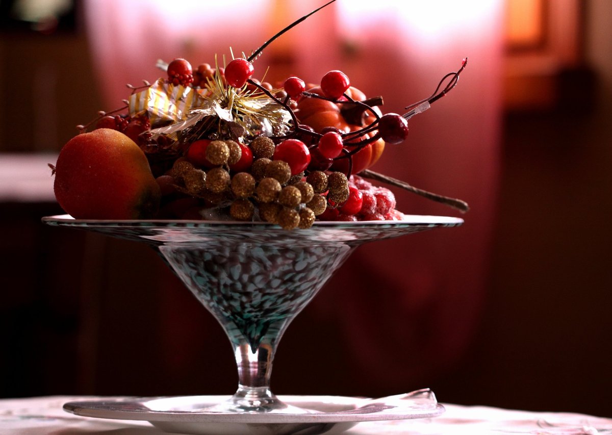 Вазочка для фруктов