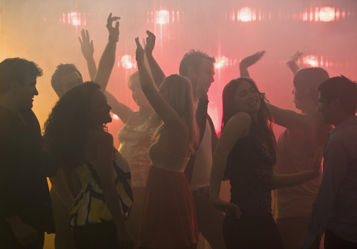 Вечеринка ночью