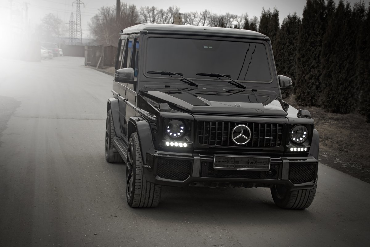 Mercedes g63 AMG Бандитский