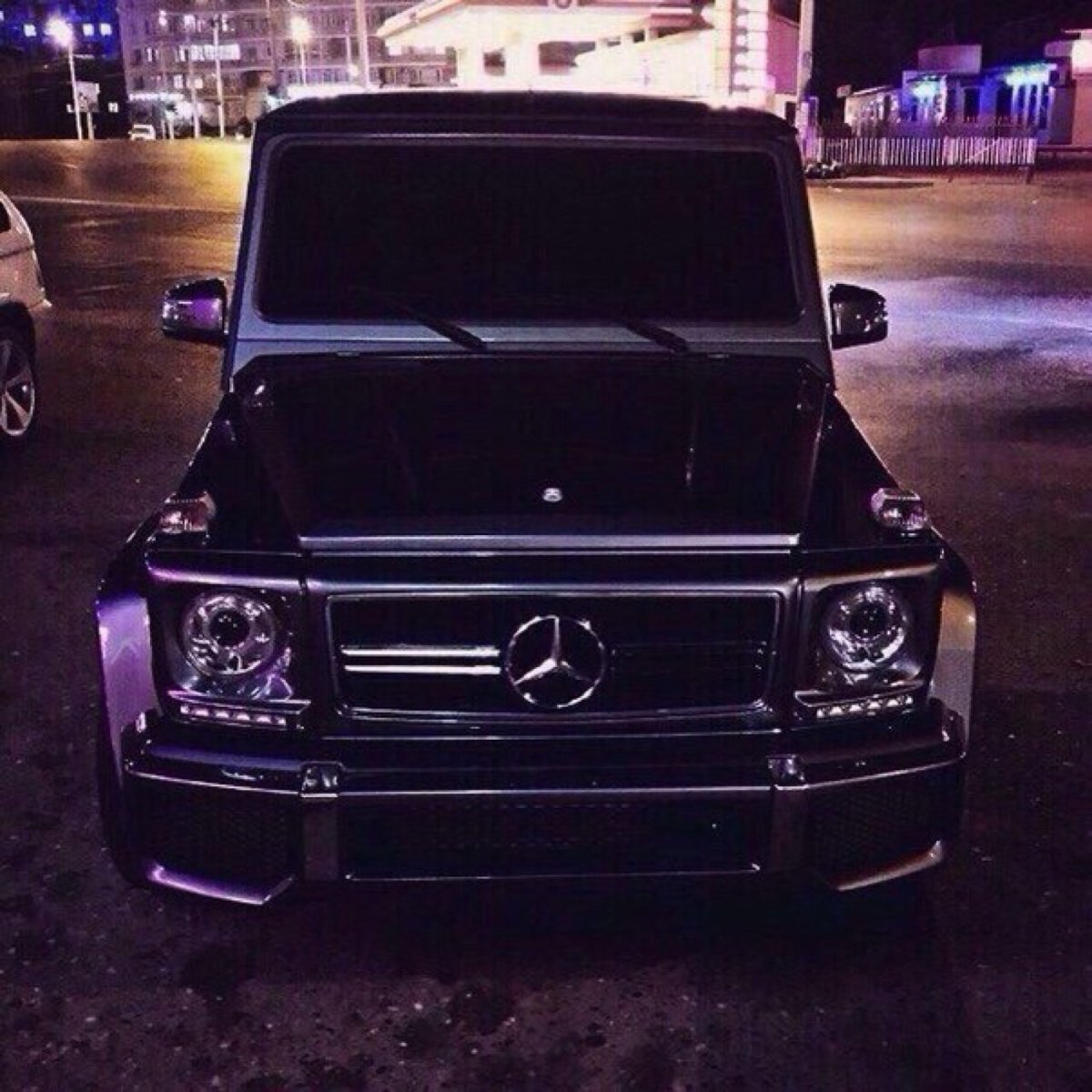 Мерседес Гелик черный Бандитский