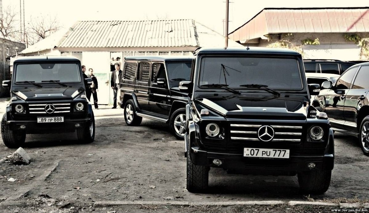 Гелендваген Мерседес бандиты