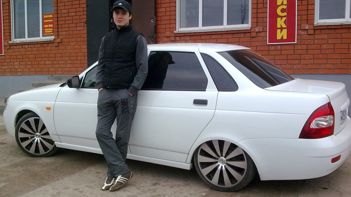 Лада Приора и дагестанец