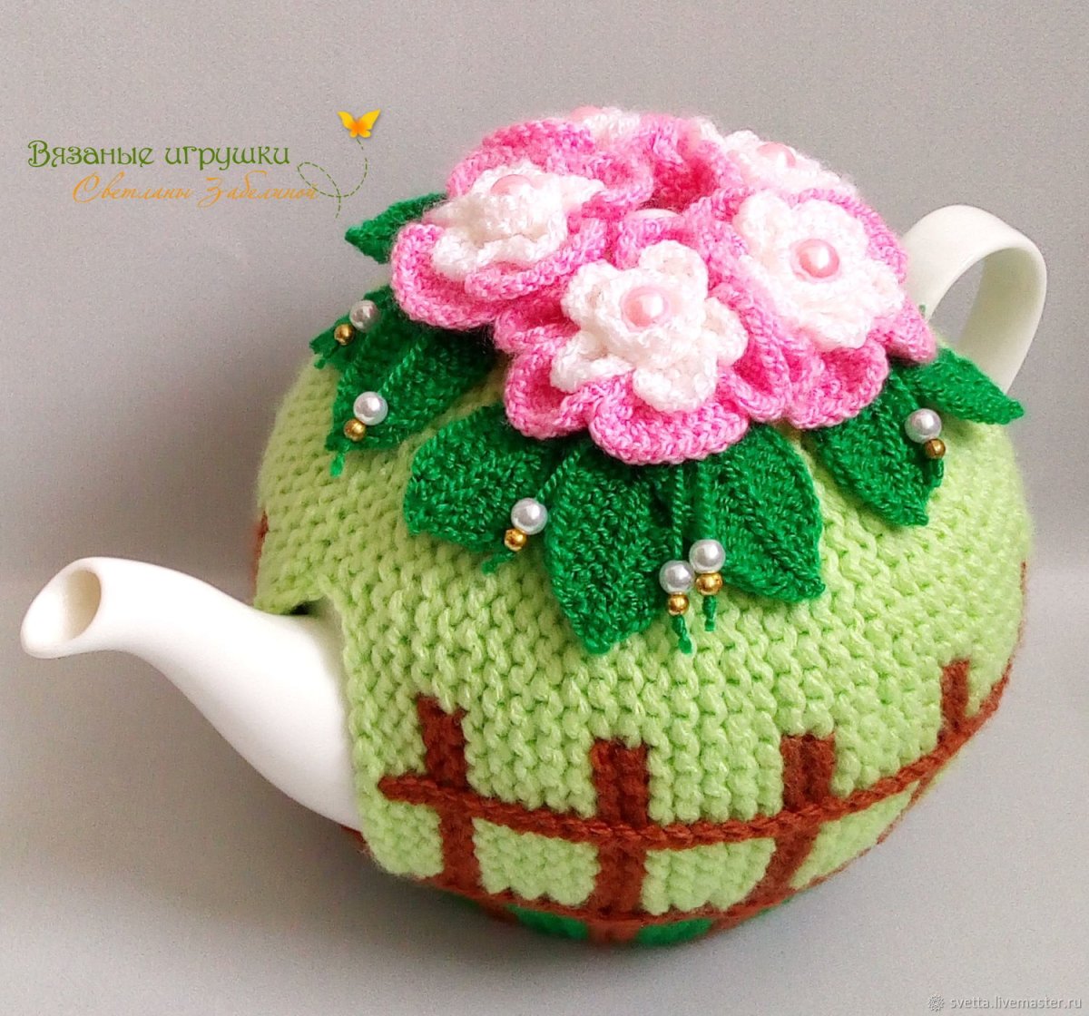 Баба на чайник своими руками