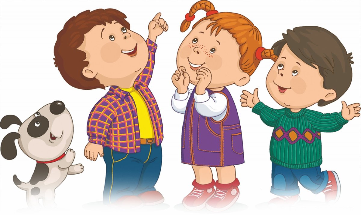 Мальчик и девочка мультяшные