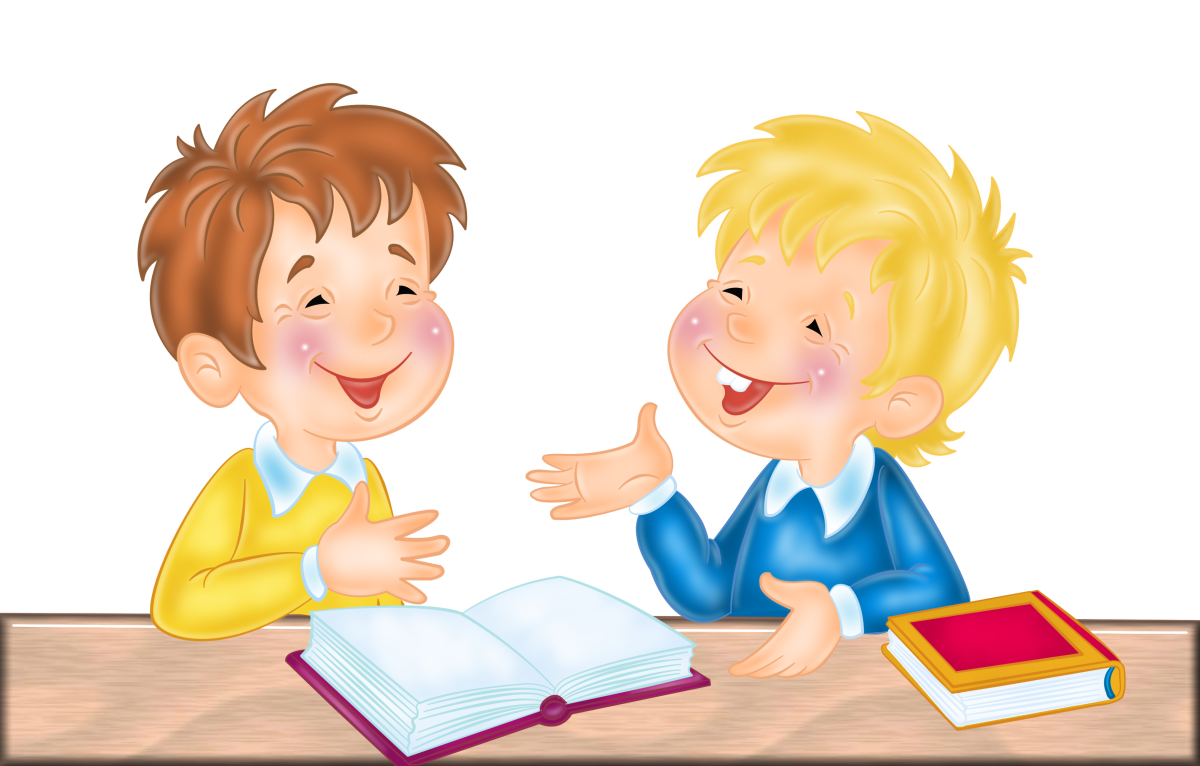 Ученик на белом фоне