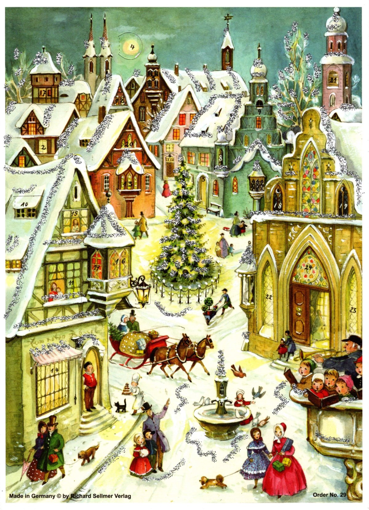 "Рождество"в Германии картины