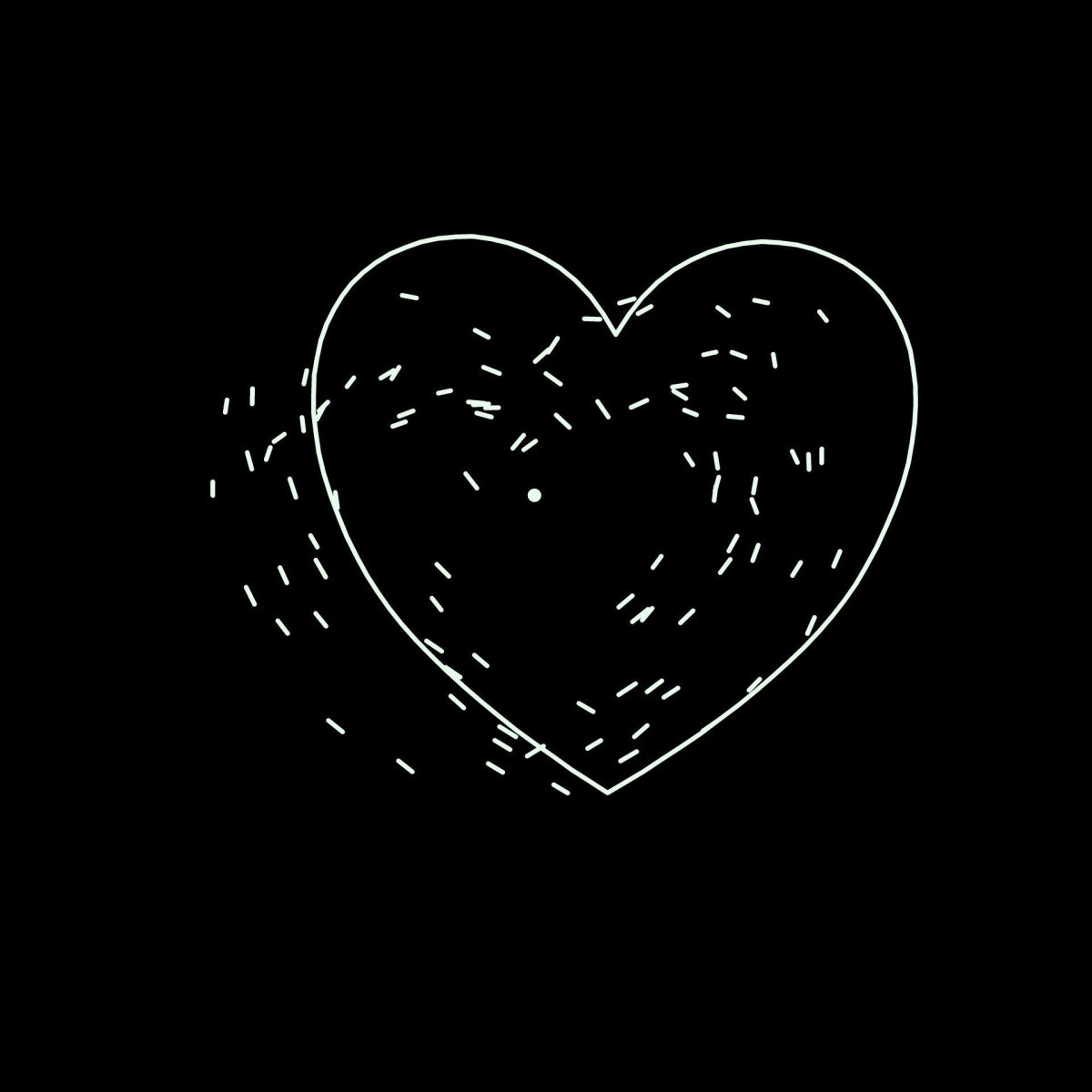 Светящееся сердце