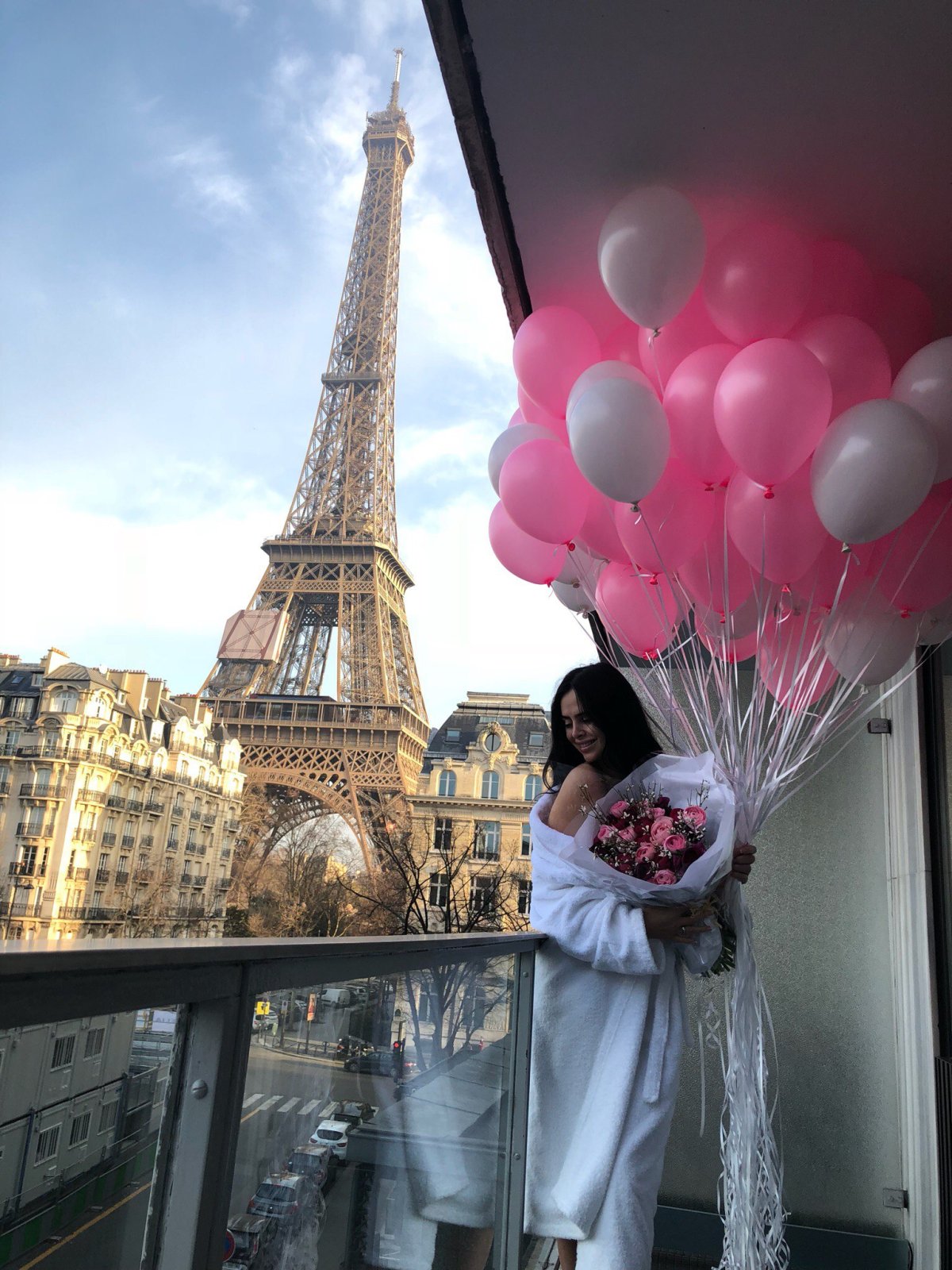 Париж воздушные шары