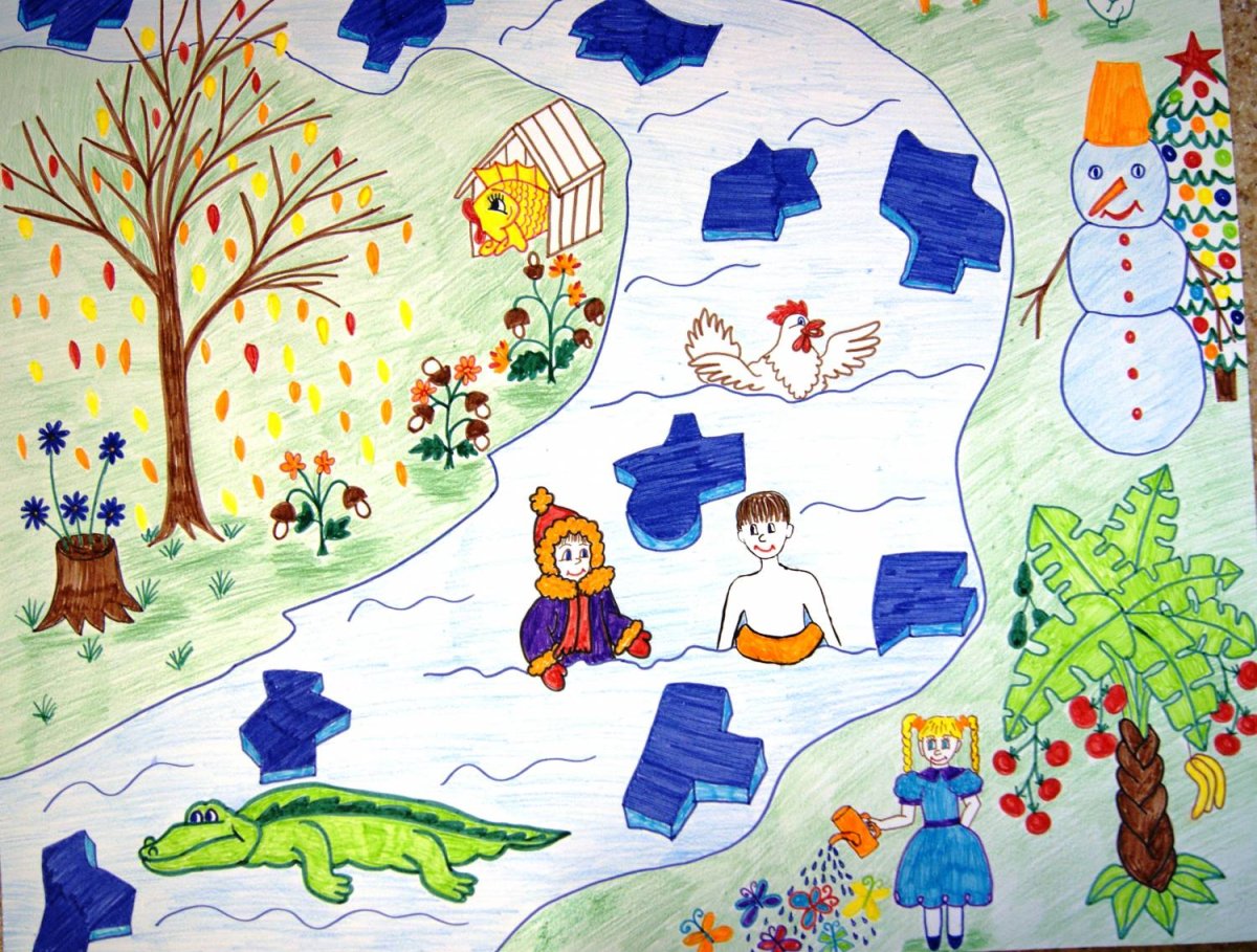 Зимние небылицы для дошкольников