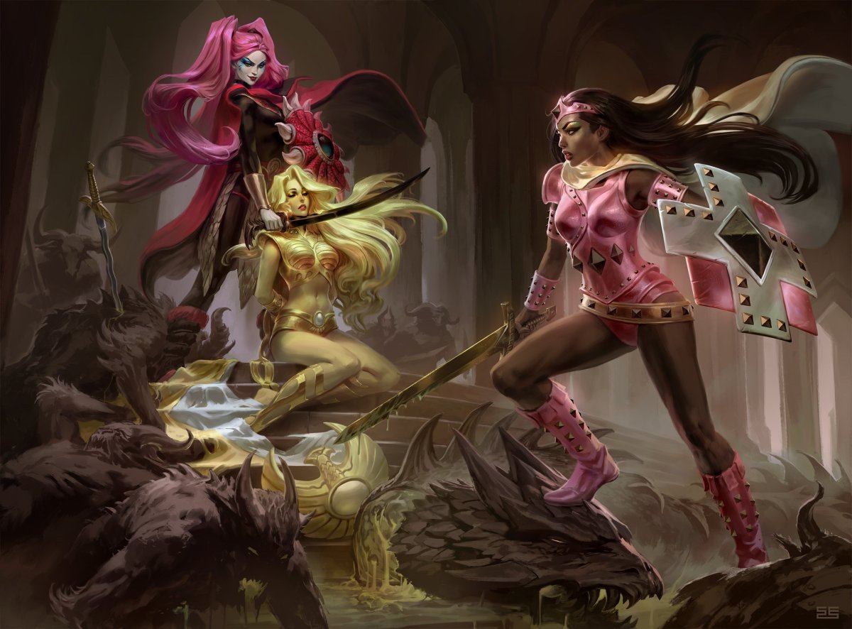 Красивые девочки монстры