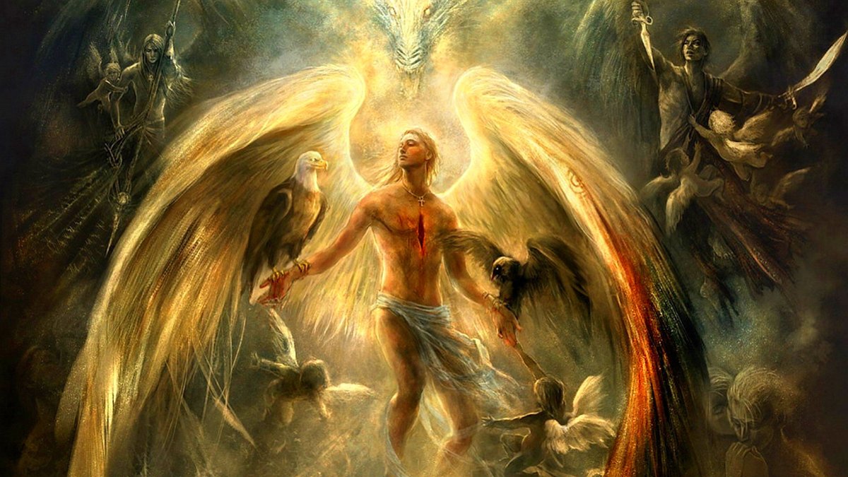 Девушка с алебардой