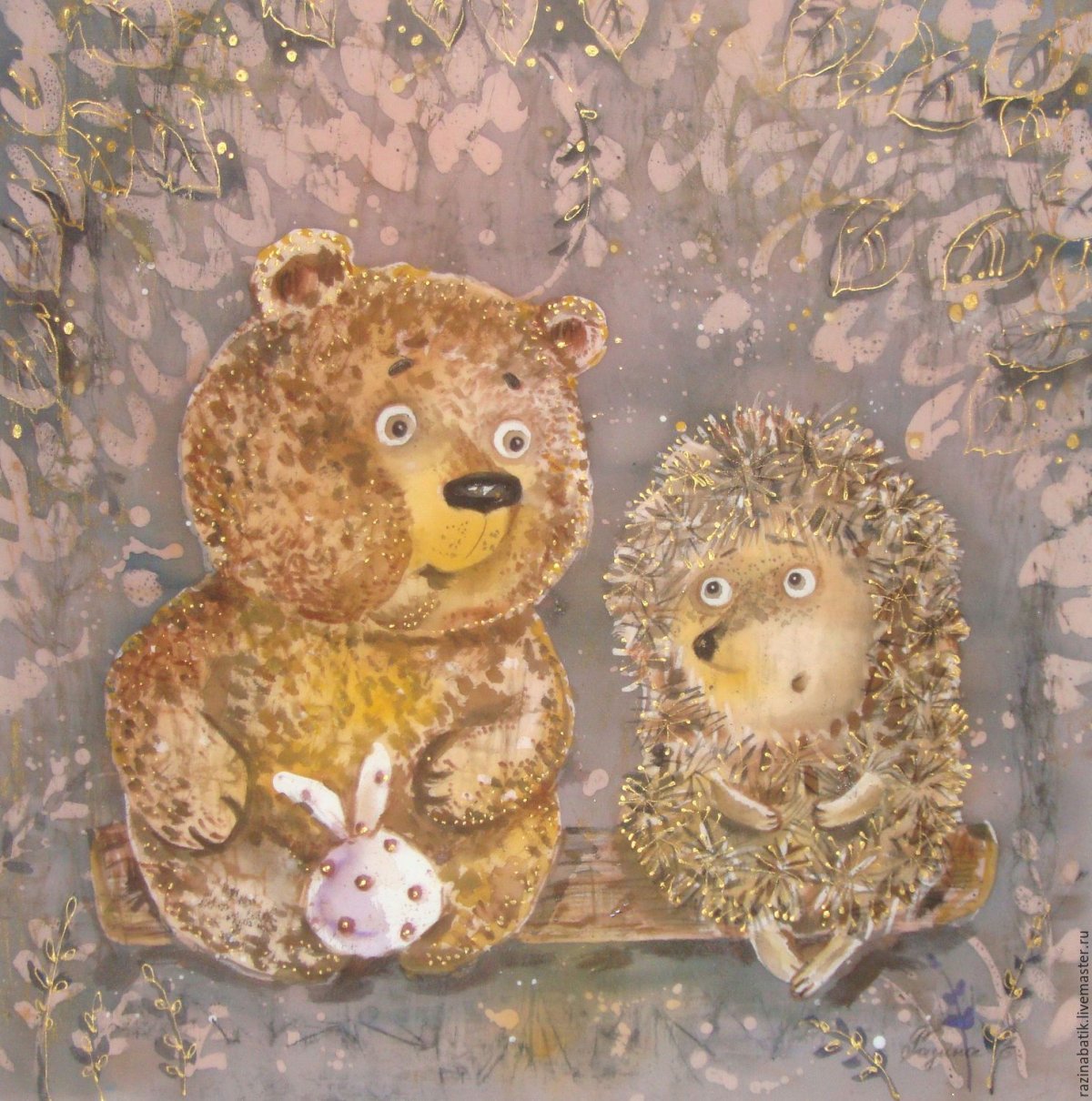 Ежик для срисовывания