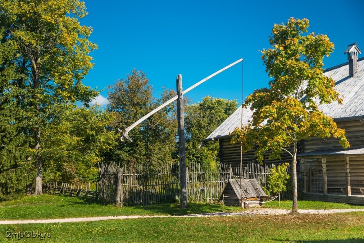 Колодец журавль