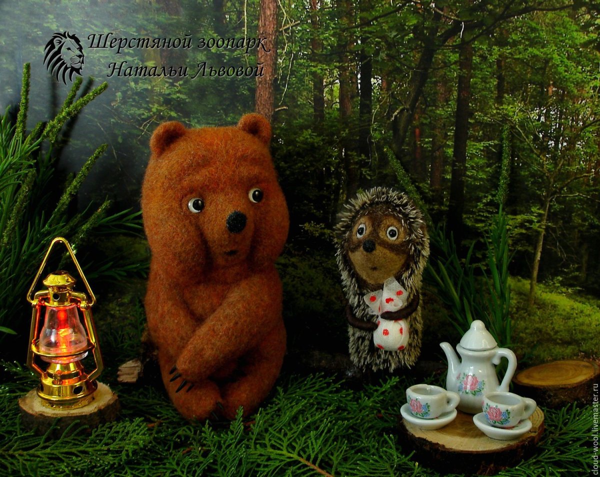 Живопись Елена Разина Ежик