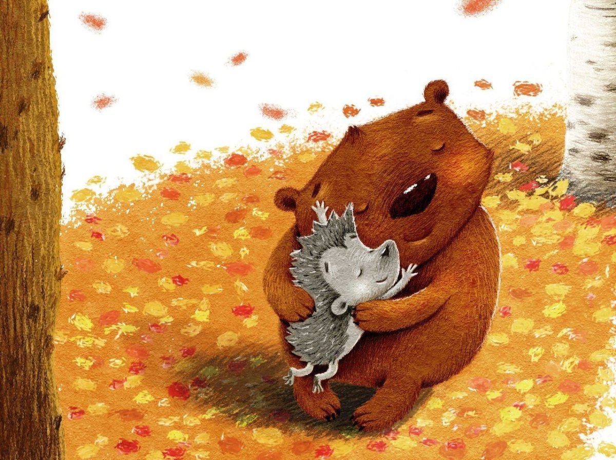 Ёжик в тумане и Медвежонок