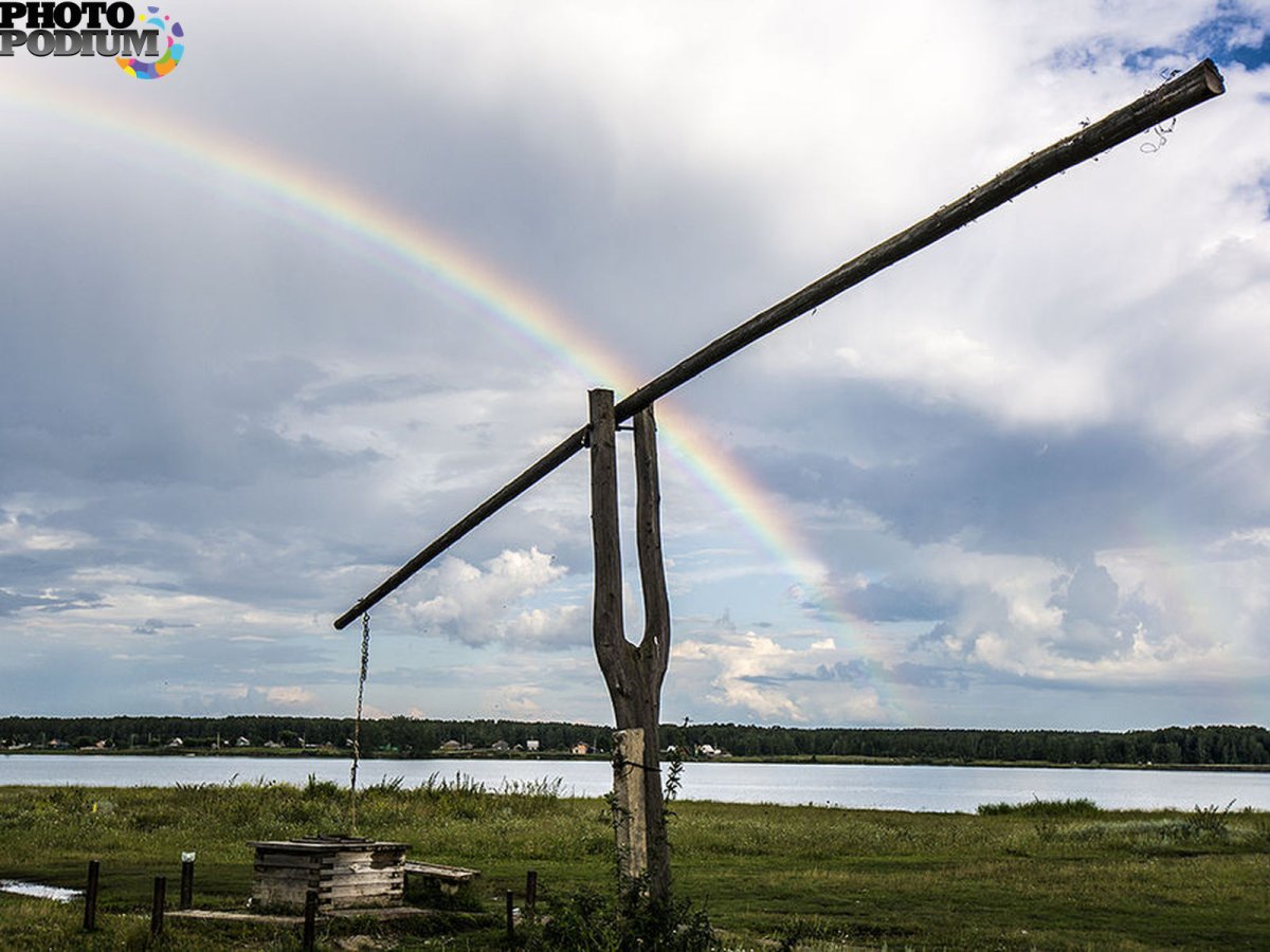 Колодец журавль малые Карелы