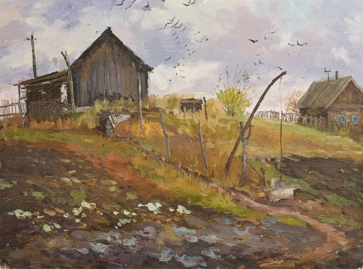 Масловка журавль колодец