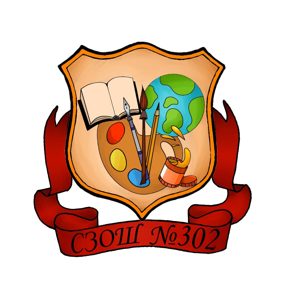 Герб 21 школы Раменское