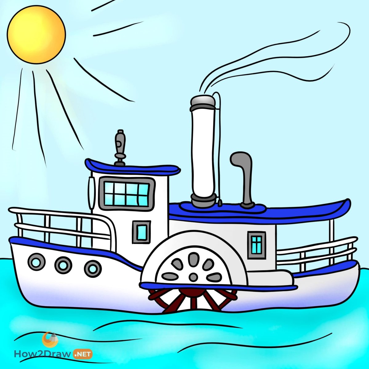 Корабль игрушка вектор