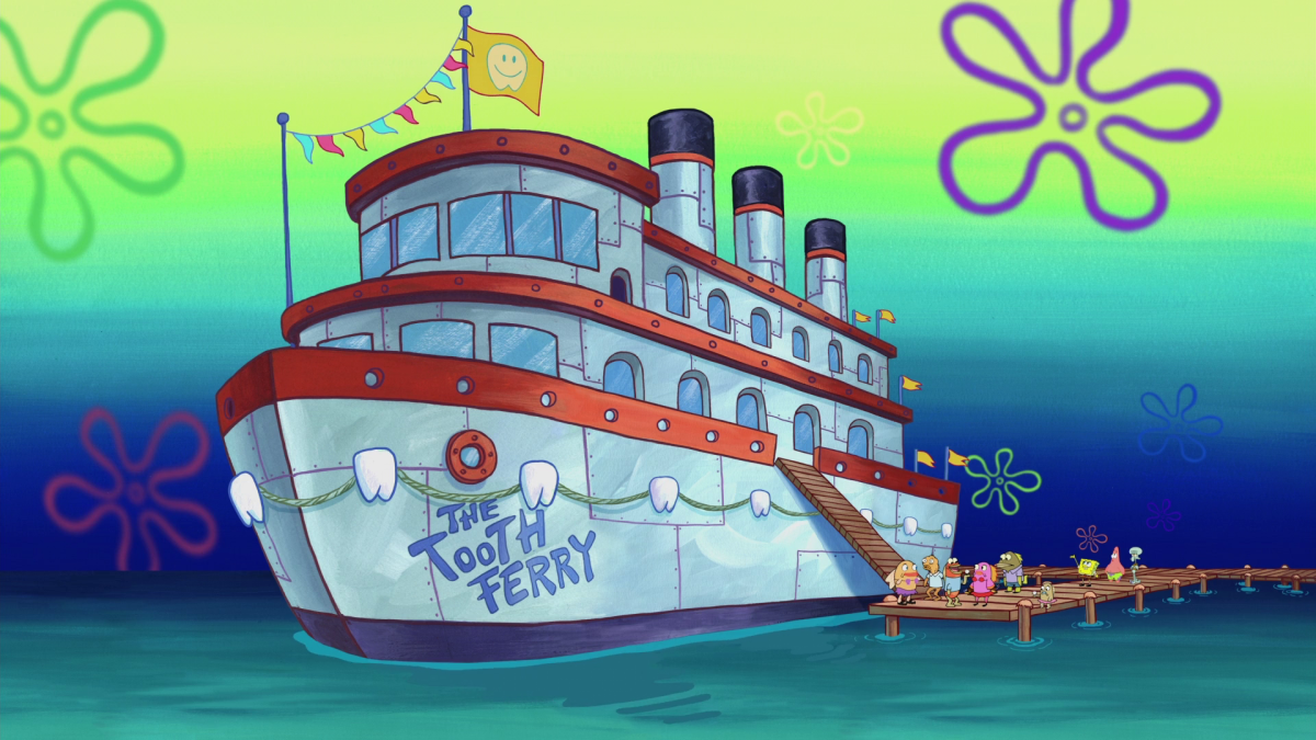 Колесный пароход вектор