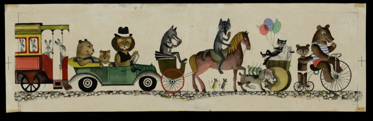 Ехали медведи на велосипеде конкурс поделок