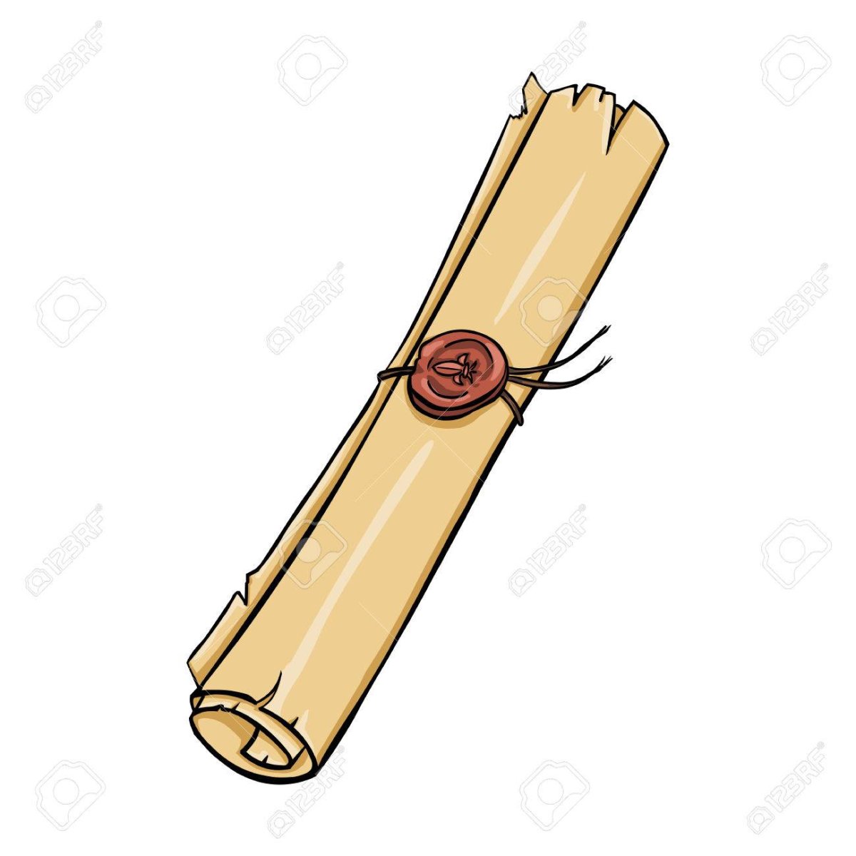 Новогодний пергамент