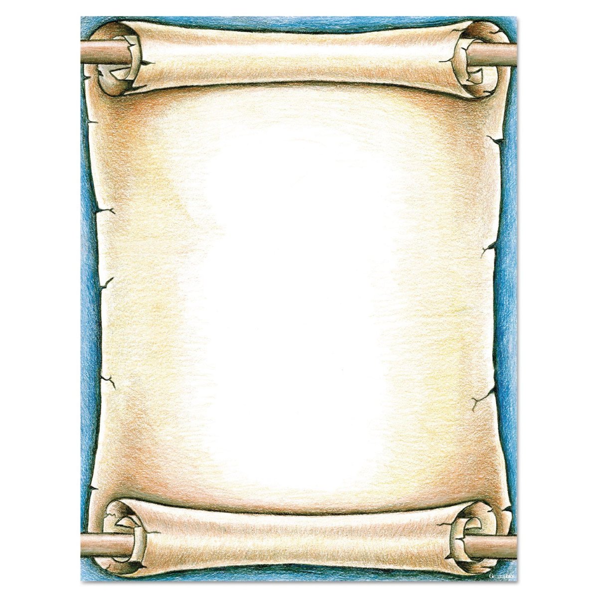 Пергамент с пером