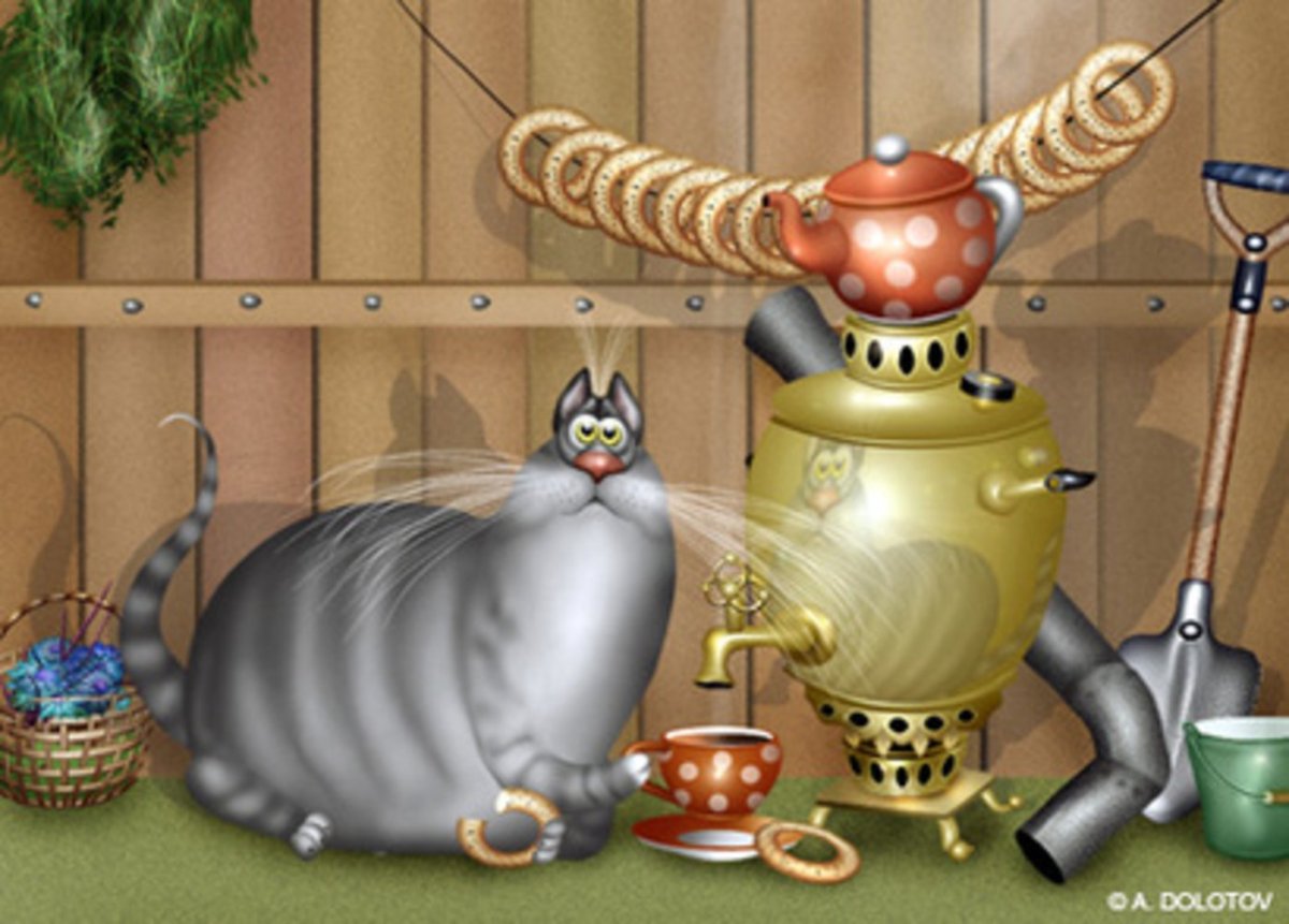 Приглашение на чаепитие прикольные