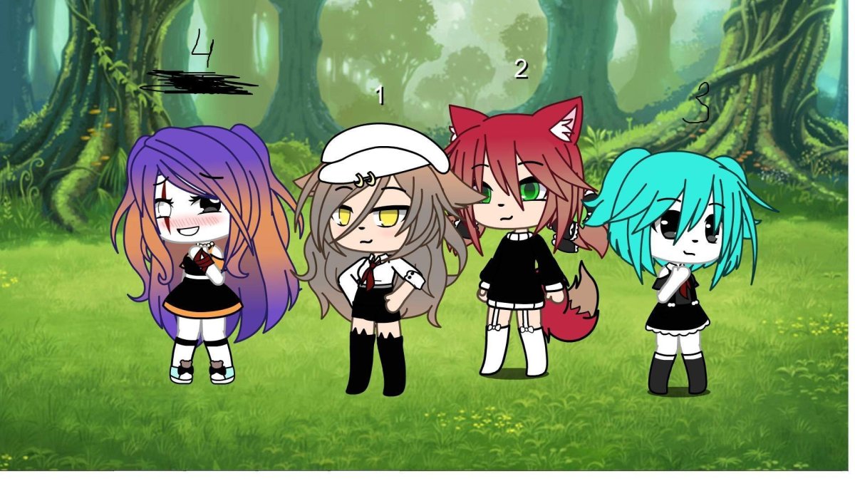 Дженни Фокс гача лайф