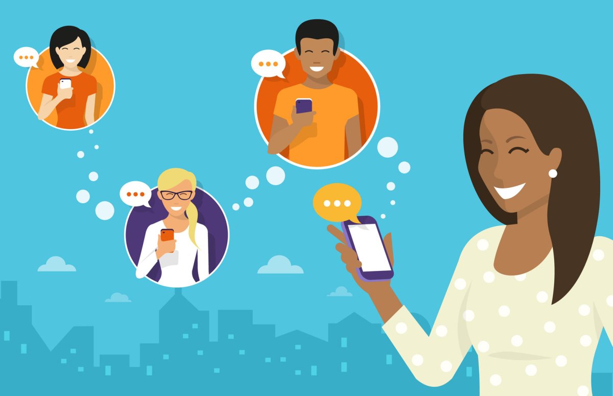 Общение в социальных сетях и мессенджерах